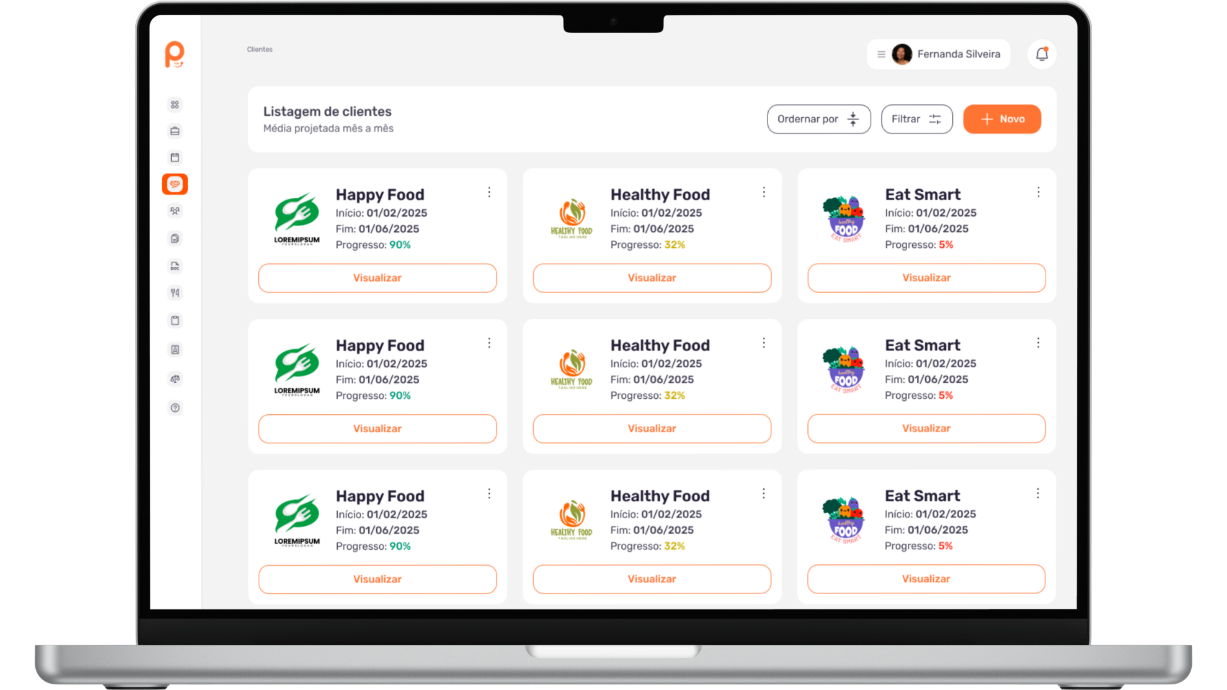 Captura de tela mostrando Fornecedores e Parceiros - Reforçe e monetize sua parceria com um módulo excl...